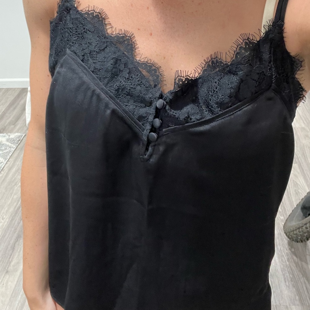 Abercrombie silk tank